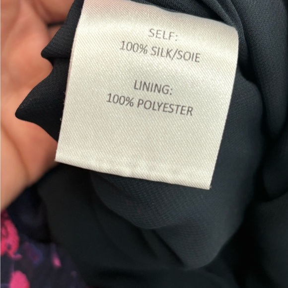 Tanya Taylor Falling Floral Carti silk ruffle boho mini Dress Size 8 - Picture 11 of 16